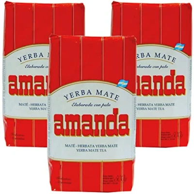 Abbildung von Amanda Yerba Mate Tee Tradicional 1.5kg aus Argentinien Detox und Energie Getränk
