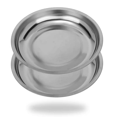 Abbildung von Magnetschale 2 Stücke, Edelstahl Magnetische werkzeugschale,Ø150mm Magnet Teller Halten von Werkzeug, Schrauben, Bohrer und Nägel, Hochleistungsmagnet, Verdicktes schale