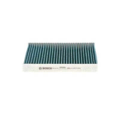 Abbildung von BOSCH 0 986 628 550 Innenraumfilter Aktivkohlefilter 236 152 32 FILTER+ NISSAN: Juke, Pulsar Schrägheck, RENAULT: Megane 3 Fluence