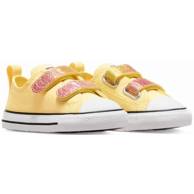 Abbildung von Converse Chuck Taylor ALL STAR EASY ON Unisex Sneaker low für Kinder, Größe: 20, Like butter/donut glaze/white Schuhe
