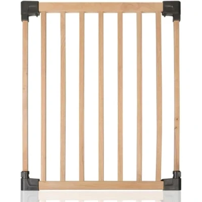 Abbildung von Safetots Mehrfachpaneel Barriere und Spielplatz aus Holz, Holzerweiterungspaneel, naturbelassen, 60cm, Erweiterung für oder