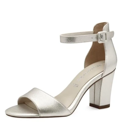 Abbildung von Tamaris High Heel Sandalette, Damen, Größe: 37, Champagne Schuhe