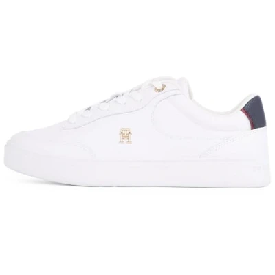 Abbildung von Tommy Hilfiger Essential CHIC Court Sneaker low, Damen, Größe: 42, White Schuhe