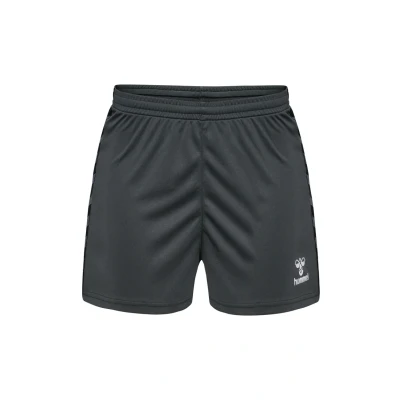 Abbildung von Hummel Authentic kurze Sporthose, Damen, Größe: 34, Asphalt