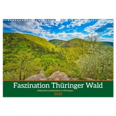 Abbildung von Faszination Thüringer Wald (Wandkalender 2025 DIN A3 quer), CALVENDO Monatskalender