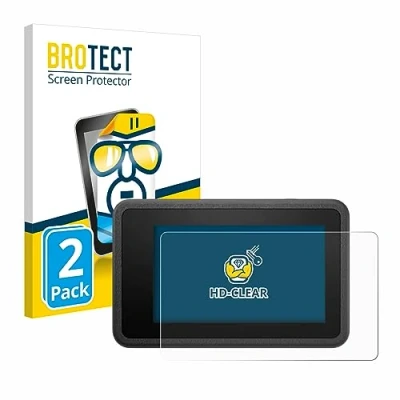 Abbildung von BROTECT (2 Stück Schutzfolie für DJI Osmo Action 4 Displayschutz Folie Ultra Klar