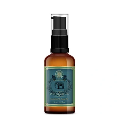 Abbildung von Forest Essentials Pre Shave Oil Peel, Sandalwood and Orange, 50ml