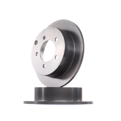 Abbildung von BREMBO 08.A114.71 Bremsscheibe 262 10 5 voll beschichtet MITSUBISHI: Lancer 8 Limousine, Schrägheck, 7 Limousine