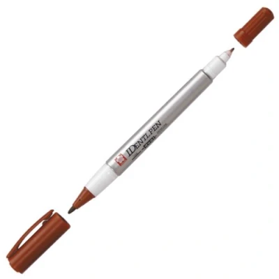 Abbildung von SAKURA SAK44105 SakuraIDenti PenDualPointBrown IDenti Pen Dual Point Bulk Brown