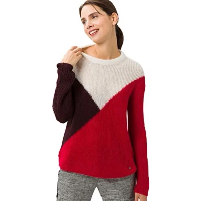 Abbildung von BRAX Damen Style Lisa Pullover, Berry, 40