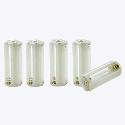 Abbildung von Qerwsdty Taschenlampe zylindrisch 3 x AAA Batterie Kunststoff Halter Box 5Stk