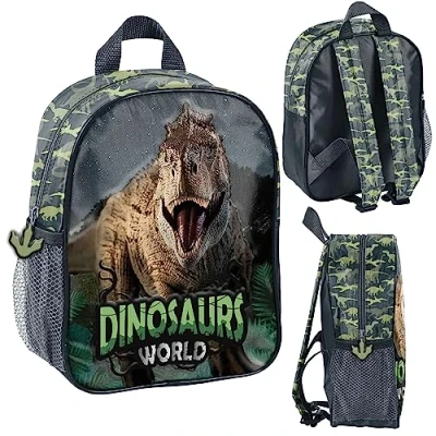 Abbildung von PASO PP23DZ 565, Schulrucksack Dinosaur, Multicolor