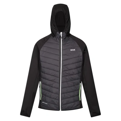 Abbildung von Regatta Herren Padded Hooded Soft Shell Jacket Gefütterter Mantel, Ash,