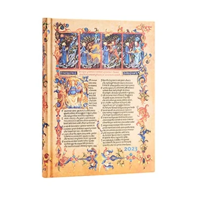 Abbildung von Paperblanks 12 Monate 2023 Inferno Vertikal Ultra (180 x 230 mm)