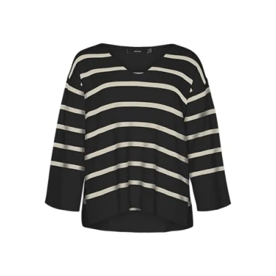Abbildung von Vero Moda Curve CUR Strickpullover, Damen, Größe: 48/50, Black