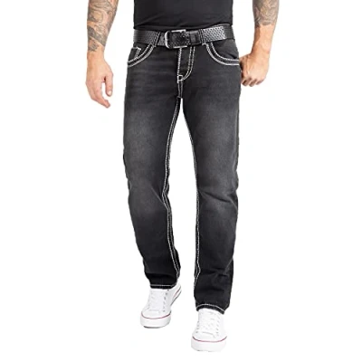 Abbildung von Rock Creek Straight Jeans Herren Comfort Fit RC 2169