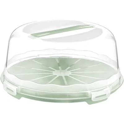 Abbildung von uandu home Kuchentransportbox Tortentransportbox mit Haube und Griff, Kuchenbehälter, Tortenbehälter, (Tortentransportbox BPA Frei Tortenbehälter), Dishwasher Safe