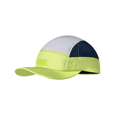 Abbildung von Buff Baseball Cap 5 Panel Go DOMUS Kinder Kappe gelb/weiß/blau