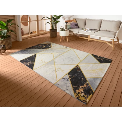 Abbildung von HANSE Home Outdoorteppich &quot;Noble&quot;, rechteckig, In &amp; Outdoor, Teppich, Wetterfest, Balkon, Garten, Wohnzimmer, Gold