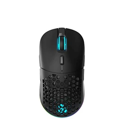 Abbildung von Newskill Arakne Elite Professionelle Gaming Maus, RGB, 16.000 DPI, beidseitiges Design, seitliche Tasten und obere Abdeckung, Schwarz