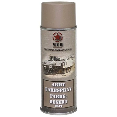 Abbildung von MFH Farbspray Lackspray Army, matt, 400 ml (Desert)