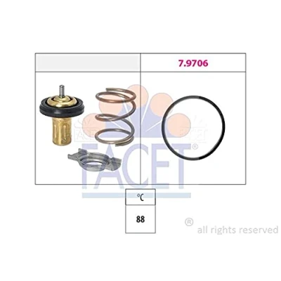 Abbildung von Thermostat, Kühlmittel FACET 7.8822