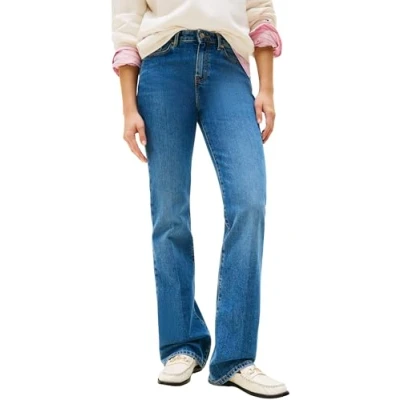 Abbildung von Tommy Hilfiger Jeans Bootcut, Damen, Größe: 24x28, Flo