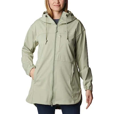 Abbildung von Columbia Flora PARK Jacket Softshelljacke, Damen, Größe: Small, Safari