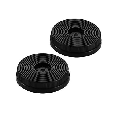 Abbildung von 2 x Kohlefilter Ersatzfilter CF S für TopStrong Dunstabzugshaube TV4760, 109 mm