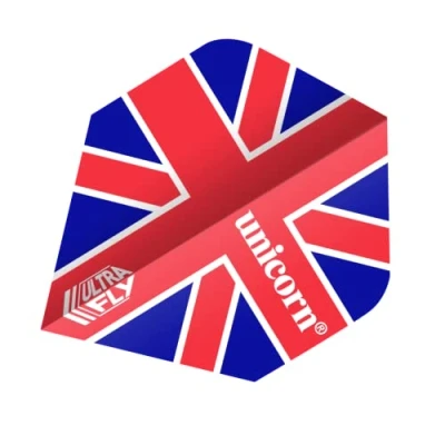 Abbildung von Unicorn Ultrafly.100 Plus Union Jack Flagge Ultrafly Dart Flights