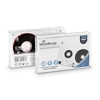 Abbildung von Mediarange Datenkassette Tape 90 Minuten C Type 1 normal BIAS