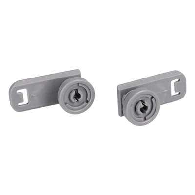 Abbildung von 2x Korbrollenhalter Rollenhalter Rolle Oberkorb kompatibel mit Miele 7649011 3176421 für Geschirrspüler Spülmaschine LUTH Premium Profi Parts