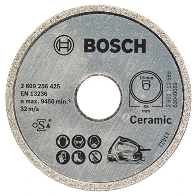 Abbildung von Bosch 2 609 256 425, Marmor, Weiche Keramik Wandfliese, 6,5 cm, 1,5 1,9 mm, 1 Stück(e)