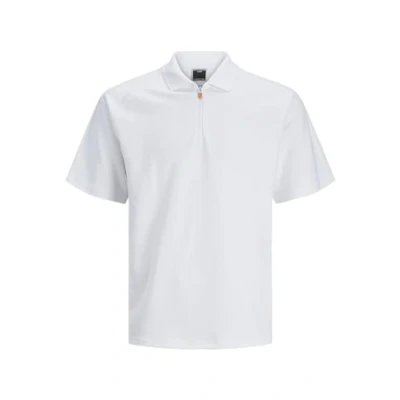 Abbildung von JACK &amp; JONES Herren Jcofusion Polo Ss,Weiß,M