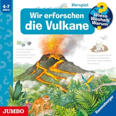 Abbildung von Hörspiel Wieso? Weshalb? Warum? Wir erforschen die Vulkane