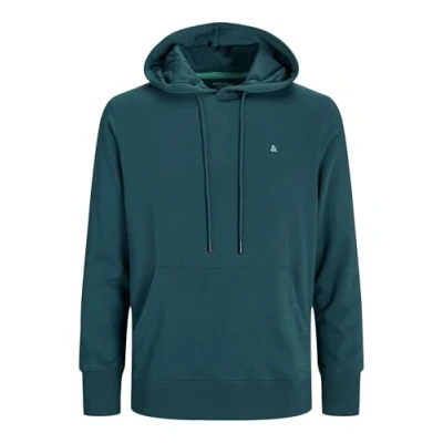 Abbildung von Jack &amp; Jones Kapuzenpullover, Herren, Größe: Small, Deep teal