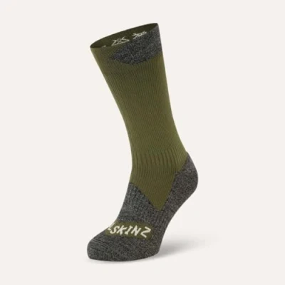 Abbildung von SealSkinz Raynham Waterproof All Weather Mid Length Sock BlackGrey Marl Unisex