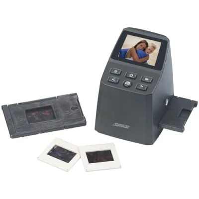 Abbildung von Somikon Dia Negativscanner: Stand Alone und Negativ Scanner mit 16 MP Sensor, 4.920 DPI (Dias digitalisieren, Diaconverter, Fotoscanner)