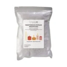 Abbildung von Monster24 Stumpenkerze Paraffinwachs Pastillen für Kerzen Kerzenwachs (1 kg), weiß
