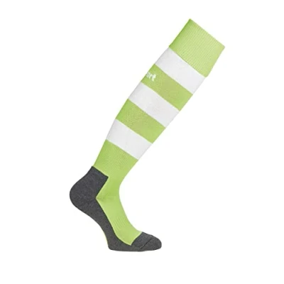 Abbildung von uhlsport Herren Team Pro Essential Stripe Socken, Flash grün/Weiß, 37 40