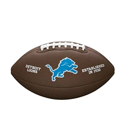 Abbildung von Wilson American Football NFL TEAM LOGO, Offizielle Größe, Mischleder