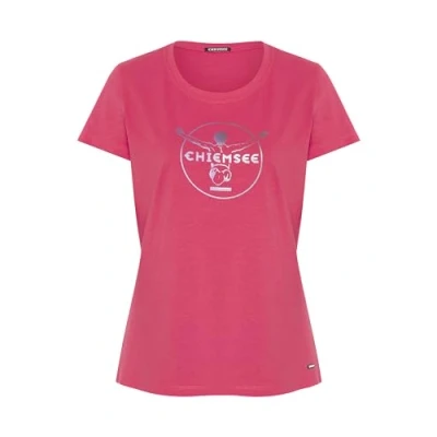 Abbildung von Chiemsee Tshirt print, Damen, Größe: Large, Raspberry