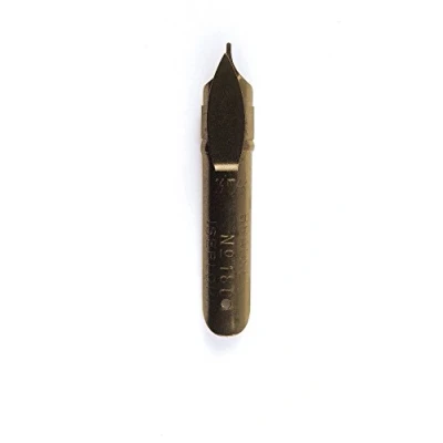 Abbildung von Brause 18005B Packung, mit 50 Feder Bandzug, ideal für gotische Buchstaben, die Kalligraphie, 1 Pack, 0,5 mm