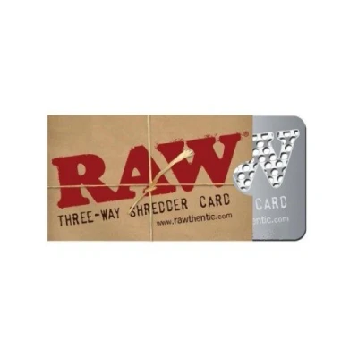 Abbildung von Raw Threads Grinder Card, Silber