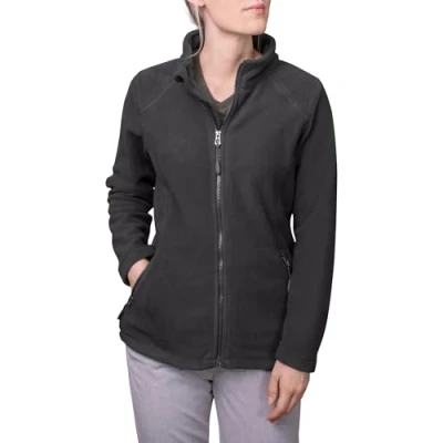 Abbildung von HRM Women&#039;s Full Zip Fleece Jacket, darkgrey, 1202