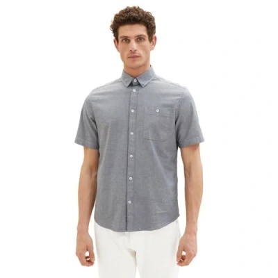Abbildung von TOM TAILOR Herren 1034892 Hemd, 28941 Navy Chambray, M