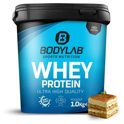 Abbildung von Bodylab24 Whey Protein Pulver, Mascarpone Mirabelle