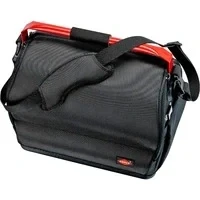 Abbildung von Knipex 00 21 08 LE, Schwarz, Rot, Polyester, 2 Taschen, 450 x 310 300 mm, 480 380 mm