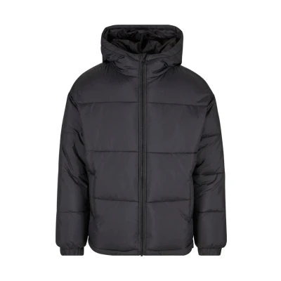 Abbildung von Urban Classics Basic Puffer Winterjacke, Herren, Größe: 4XL, Black