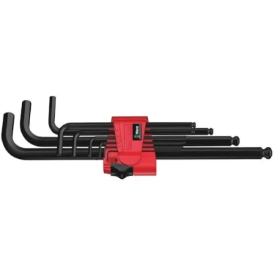 Abbildung von Wera 05073596001, L förmiger Inbusschlüssel Satz, Metrisch, 9 Stück(e), 2,2.5,3,4,5,6,8,10 mm
